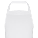 White Bib Apron with Pockets